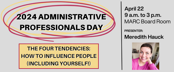 2024 Administrative Professonals Day banner