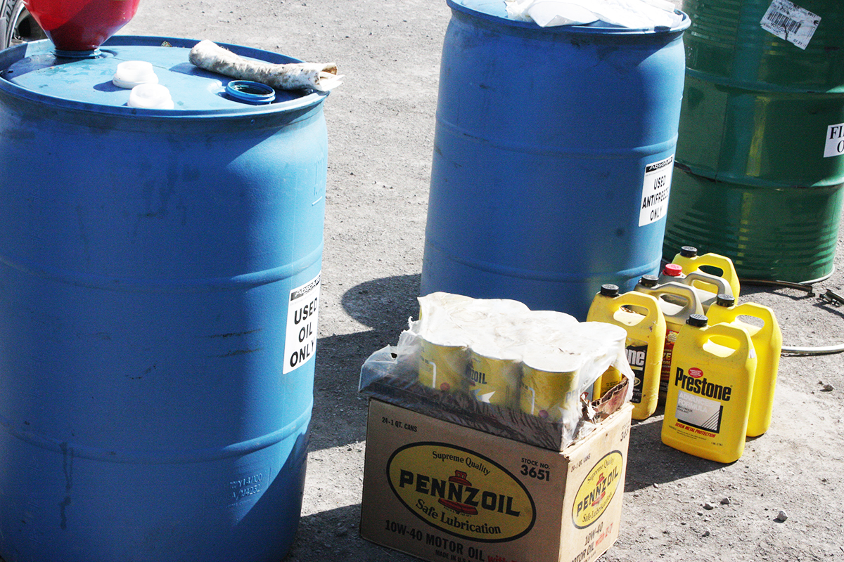 Examples of household hazardous waste