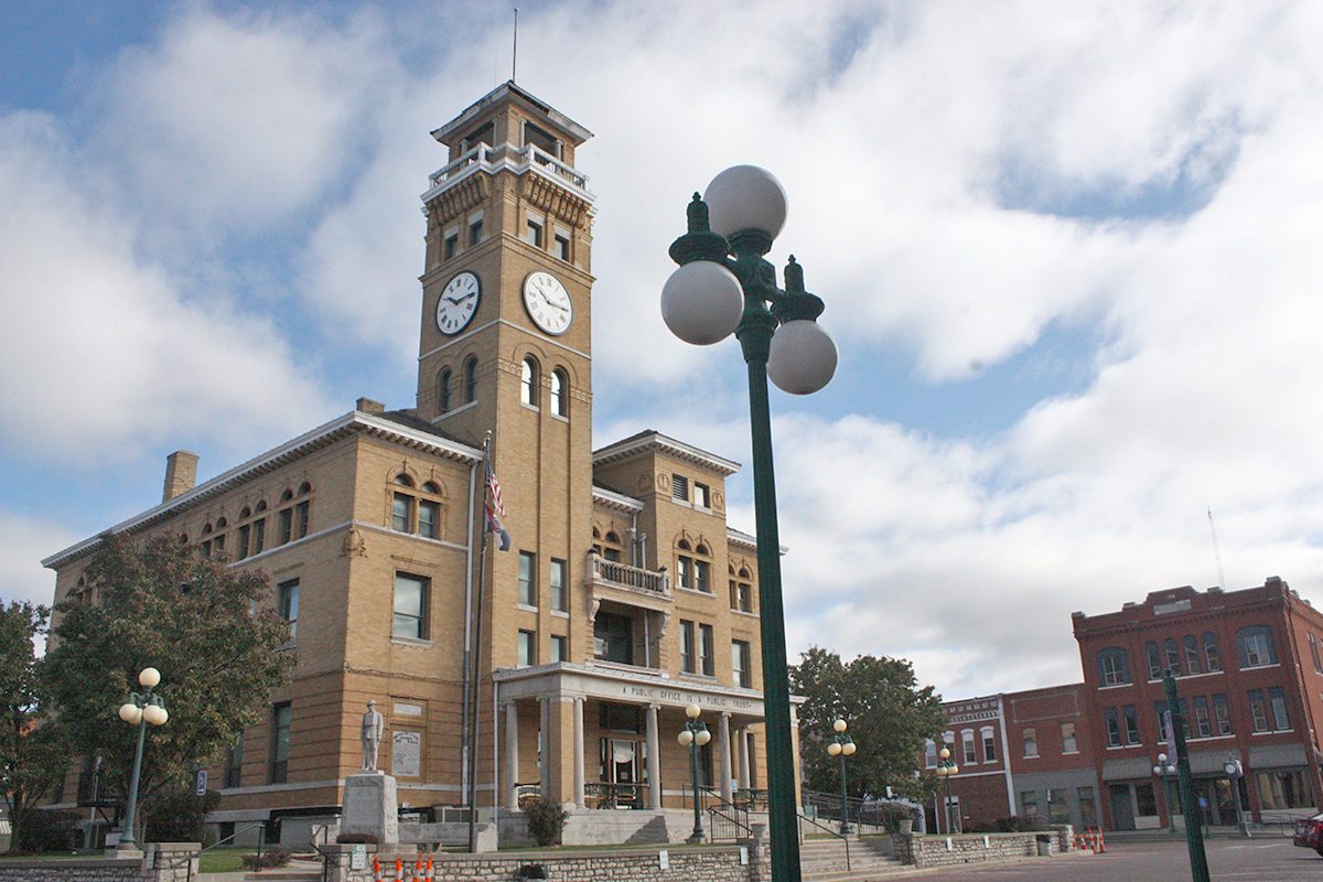 Downtown Harrisonville, Mo.