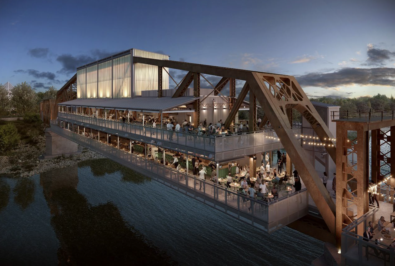 Rock Island Bridge full rendering