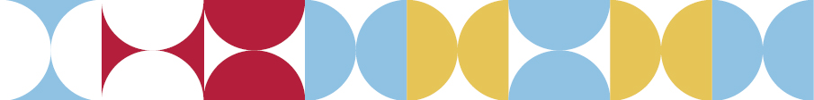 A row of colored circles in MARC colors