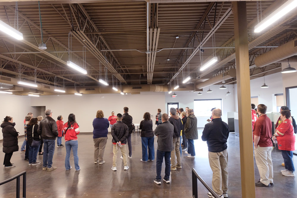 KC Meal Link downstairs