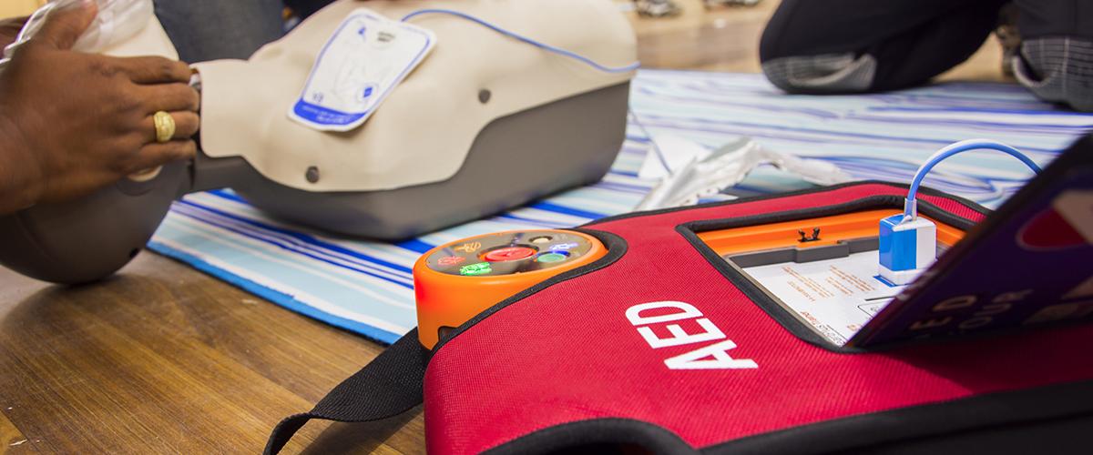 AED and CPR training