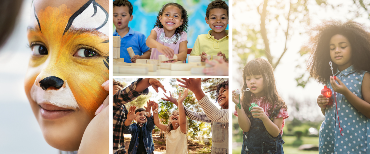 MARC Head Start Family Fun event collage photo