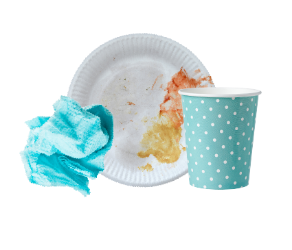 Disposable tableware