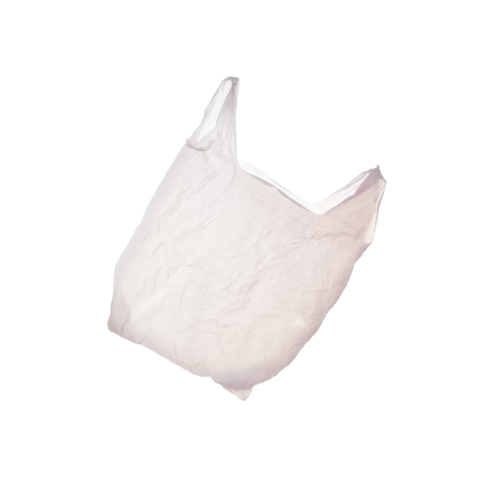 A plastic shopping bag