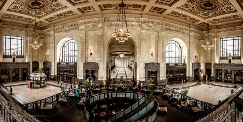 Interior of the main lobby of Kansas City Union Station