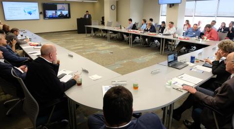 Jackson County Public Health Assistant Director Ray Dlugolecki presented to the Board about the national and regional status of measles. 