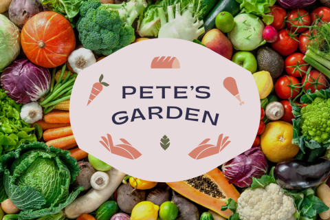 Logo for Pete's Garden