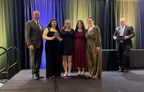 A group of award recipients at the 2026 Telecommunicators Appreciation Celebration