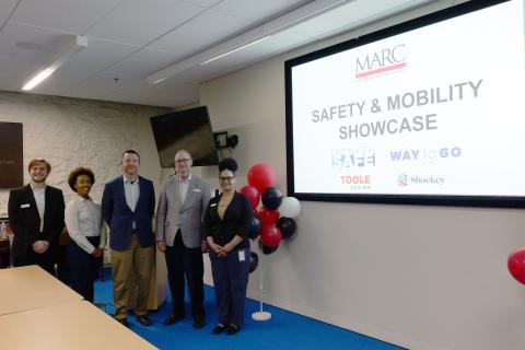 MARC employees at the Safety and Mobility Showcase