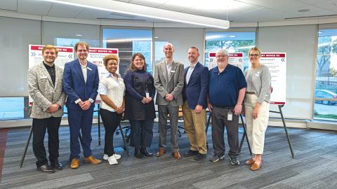 MARC staff at the Transportation & Environment open house