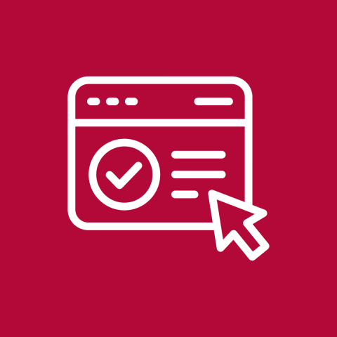 Icon of a website