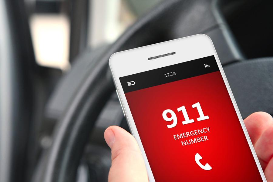 Mobile phone dialing 911
