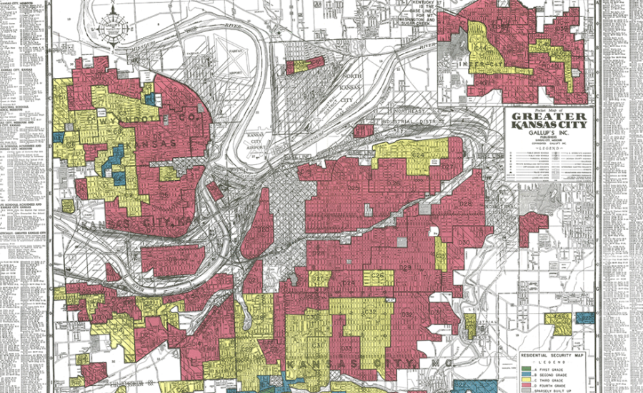 Racial Segregation Today - KC Redlining Map 