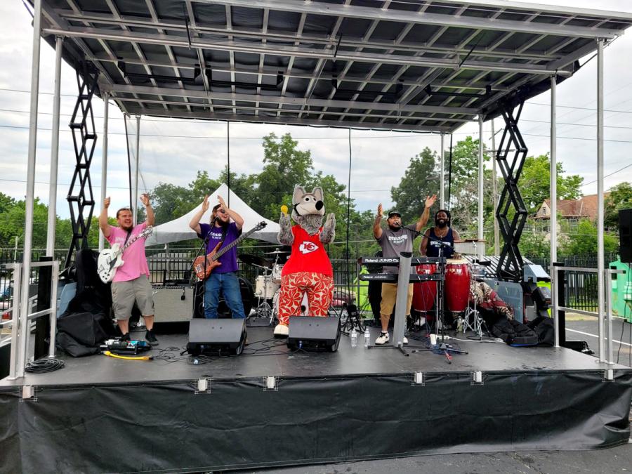 Age of Celebratin stage