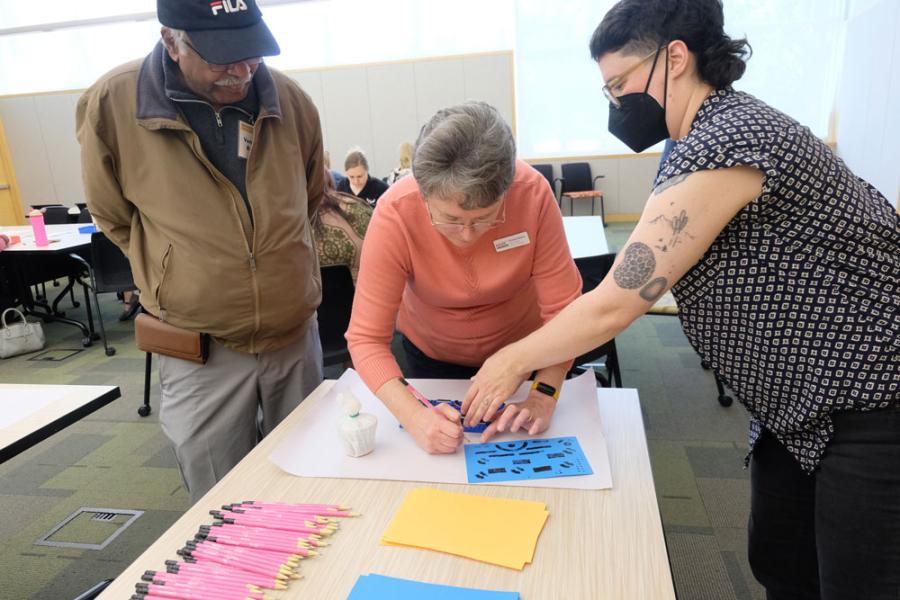 Age Positive 2025 printmaking
