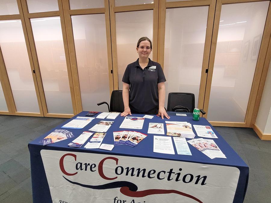 Missouri Master Plan on Aging Town Hall - Care Connection table