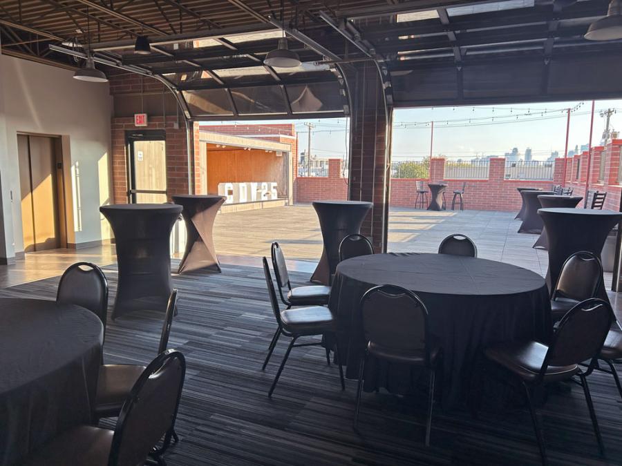 Rooftop at Meal Link upstairs empty event 5