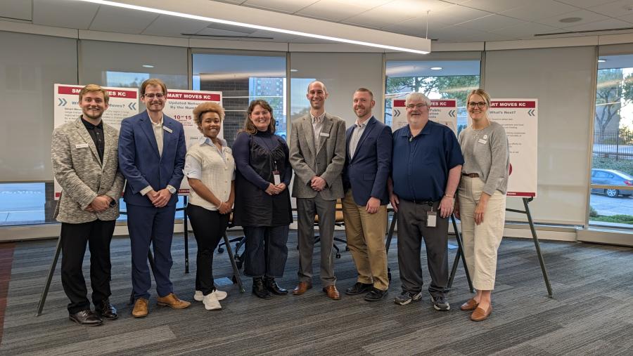 MARC staff at the Transportation & Environment open house
